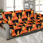 Gautama Buddha Pattern Print Sofa Protector