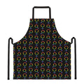 Gay Pride Gender Symbol Pattern Print Apron