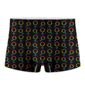 Gay Pride Gender Symbol Pattern Print Men's Boxer Briefs