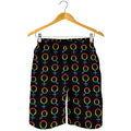 Gay Pride Gender Symbol Pattern Print Men's Shorts