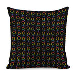Gay Pride Gender Symbol Pattern Print Pillow Cover