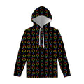 Gay Pride Gender Symbol Pattern Print Pullover Hoodie