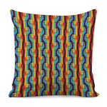 Gay Pride Hand Sign Pattern Print Pillow Cover