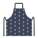 Gay Pride Tongue Pattern Print Apron