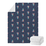 Gay Pride Tongue Pattern Print Blanket
