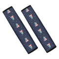 Gay Pride Tongue Pattern Print Car Seat Belt Covers