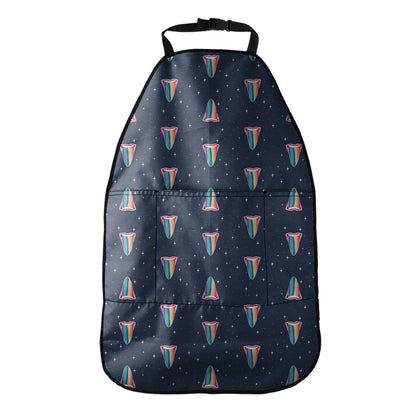 Gay Pride Tongue Pattern Print Car Seat Organizers