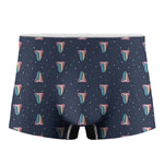 Gay Pride Tongue Pattern Print Men's Boxer Briefs