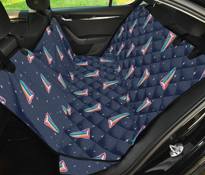 Gay Pride Tongue Pattern Print Pet Car Back Seat Cover