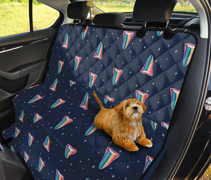 Gay Pride Tongue Pattern Print Pet Car Back Seat Cover