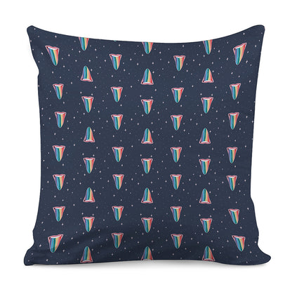Gay Pride Tongue Pattern Print Pillow Cover