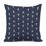 Gay Pride Tongue Pattern Print Pillow Cover