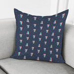 Gay Pride Tongue Pattern Print Pillow Cover