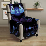 Gemini And Astrological Signs Print Armchair Protector