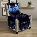 Gemini And Astrological Signs Print Armchair Protector