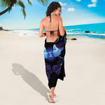 Gemini And Astrological Signs Print Beach Sarong Wrap