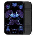 Gemini And Astrological Signs Print Car Center Console Cover