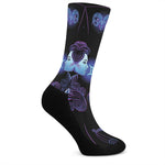 Gemini And Astrological Signs Print Crew Socks