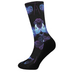 Gemini And Astrological Signs Print Crew Socks