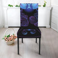 Gemini And Astrological Signs Print Dining Chair Slipcover