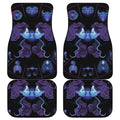 Gemini And Astrological Signs Print Front and Back Car Floor Mats