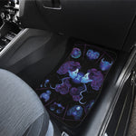 Gemini And Astrological Signs Print Front and Back Car Floor Mats