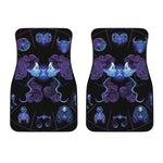 Gemini And Astrological Signs Print Front Car Floor Mats