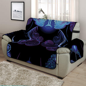 Gemini And Astrological Signs Print Half Sofa Protector