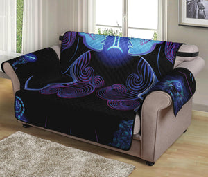 Gemini And Astrological Signs Print Loveseat Protector