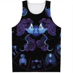 Gemini And Astrological Signs Print Men's Tank Top