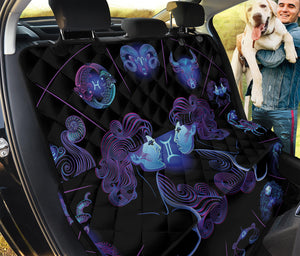 Gemini And Astrological Signs Print Pet Car Back Seat Cover