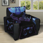 Gemini And Astrological Signs Print Recliner Protector