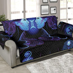 Gemini And Astrological Signs Print Sofa Protector