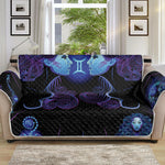 Gemini And Astrological Signs Print Sofa Protector