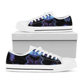 Gemini And Astrological Signs Print White Low Top Sneakers