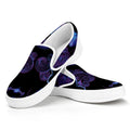 Gemini And Astrological Signs Print White Slip On Sneakers