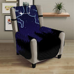 Gemini Constellation Print Armchair Protector