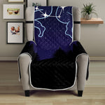 Gemini Constellation Print Armchair Protector