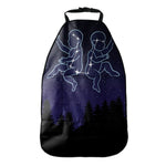 Gemini Constellation Print Car Seat Organizers