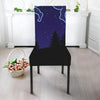 Gemini Constellation Print Dining Chair Slipcover