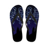 Gemini Constellation Print Flip Flops