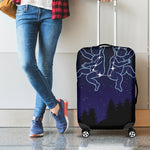 Gemini Constellation Print Luggage Cover