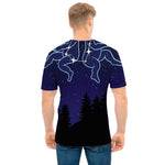 Gemini Constellation Print Men's T-Shirt