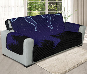 Gemini Constellation Print Oversized Sofa Protector