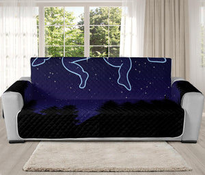 Gemini Constellation Print Oversized Sofa Protector