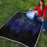 Gemini Constellation Print Quilt