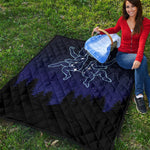 Gemini Constellation Print Quilt
