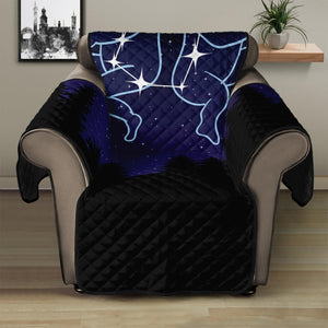 Gemini Constellation Print Recliner Protector