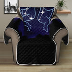 Gemini Constellation Print Recliner Protector