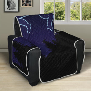 Gemini Constellation Print Recliner Protector